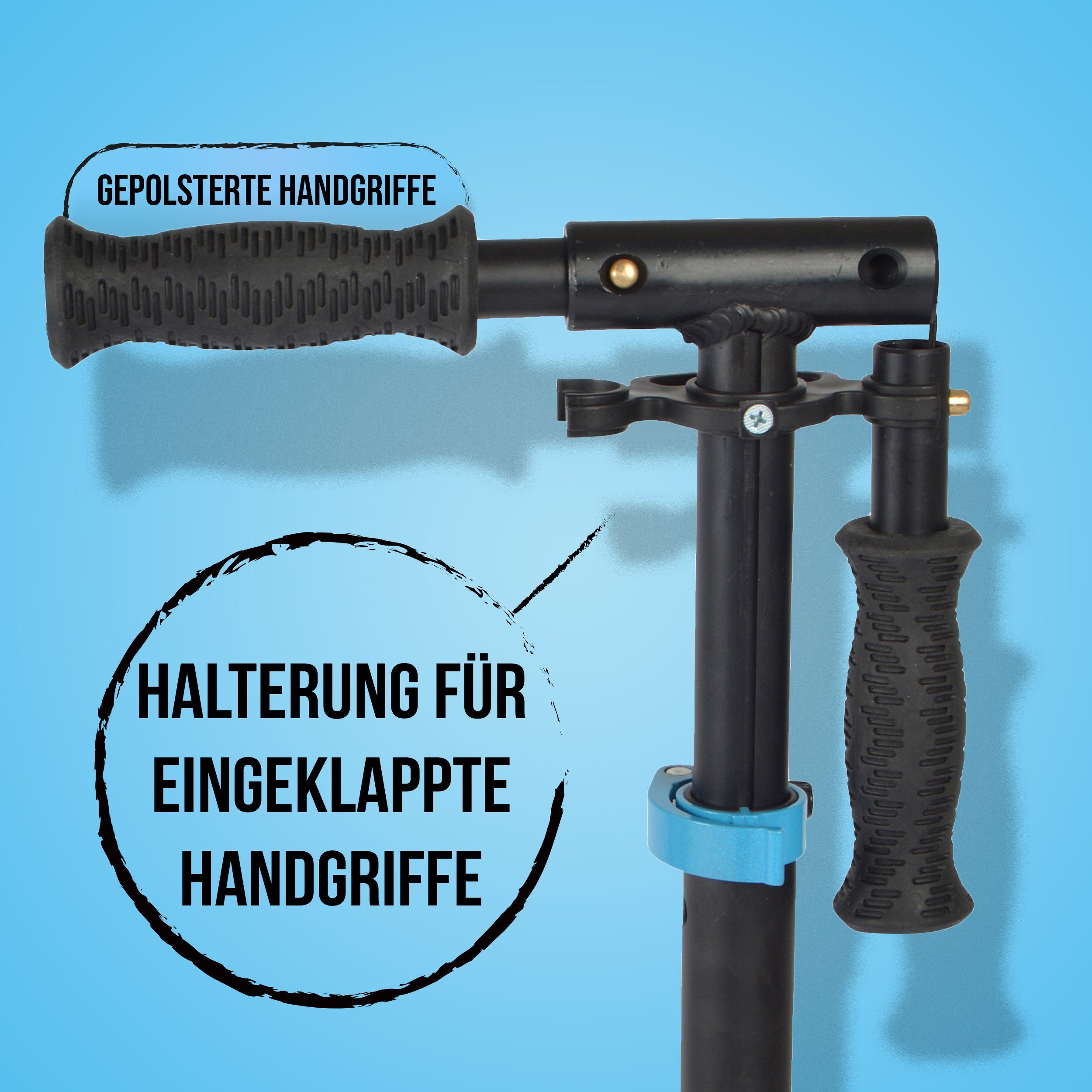 Apollo Cityroller City Scooter klapp- und höhenverstellbar Spectre, klapp- und höhenverstellbar
