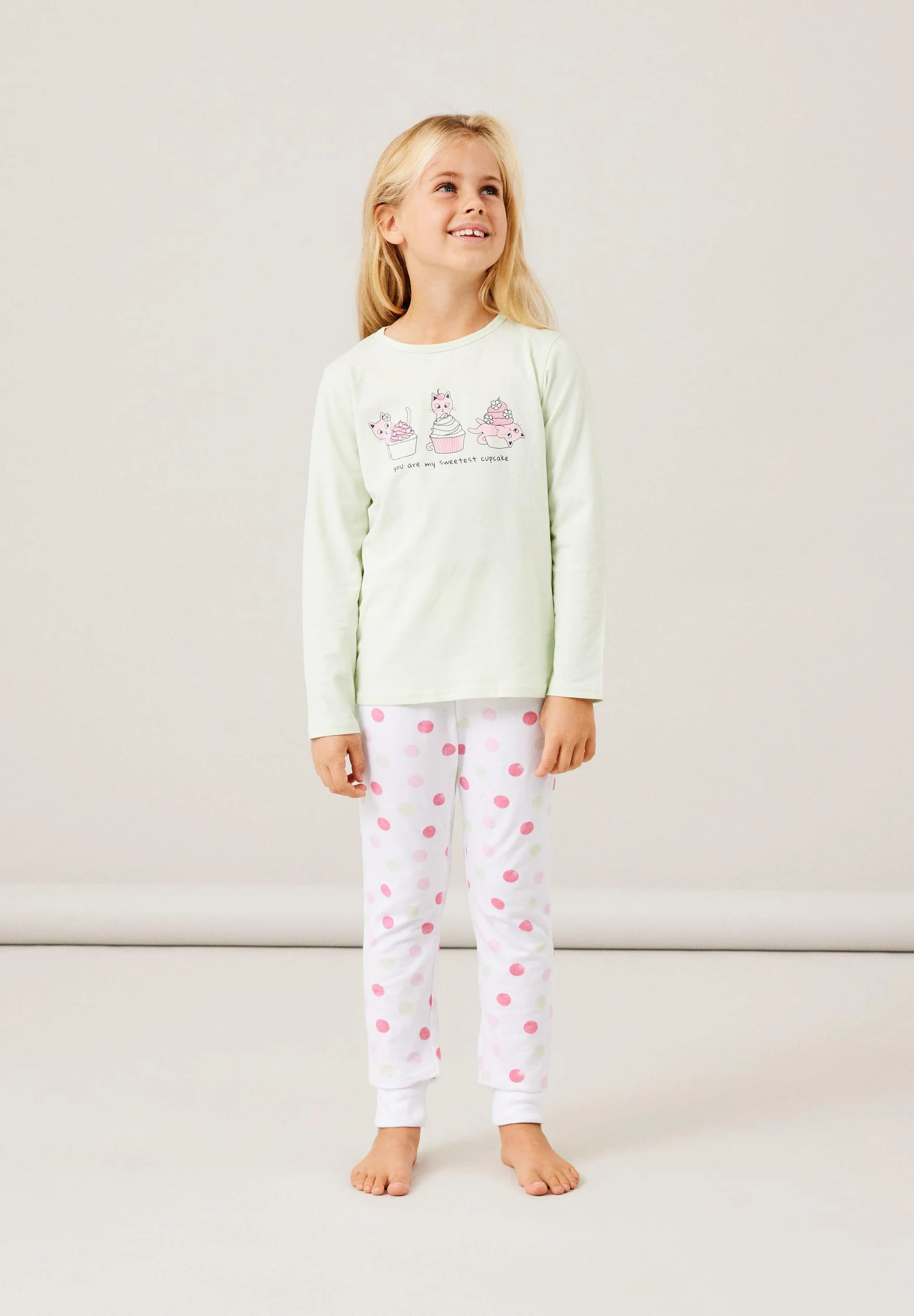 Nómbralo NKFNIGHTSET AMBROSIA CAT - Pijama