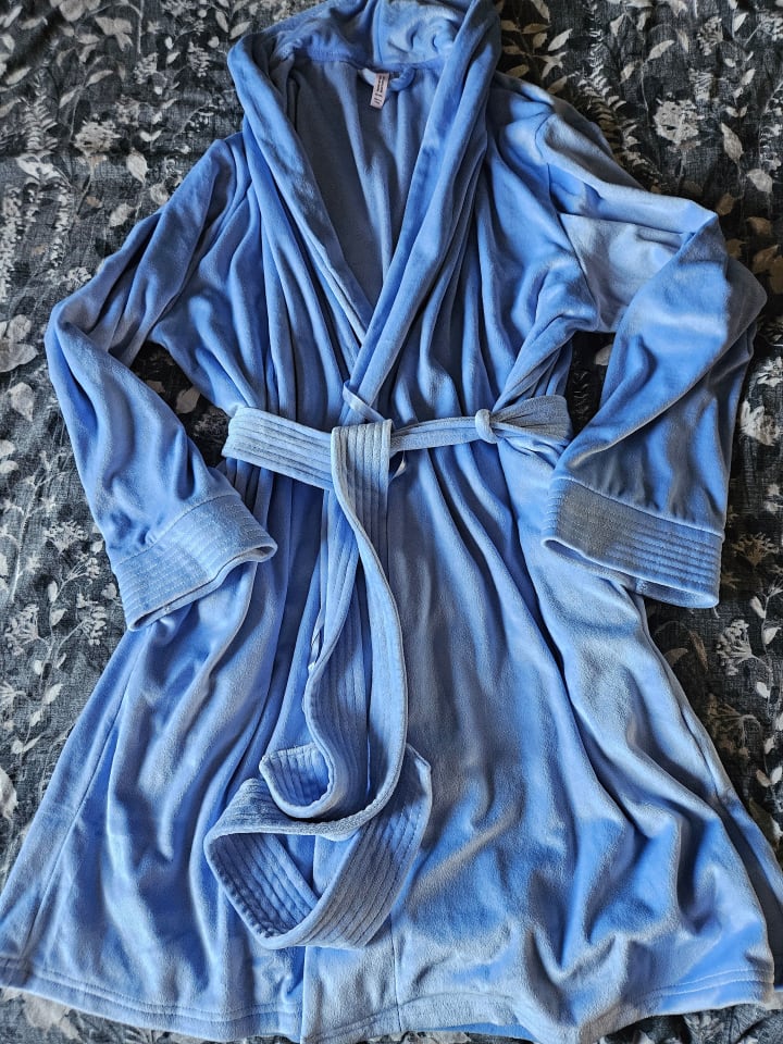 Hunkemöller Bademantel in Hellblau günstig kaufen XL/XXL