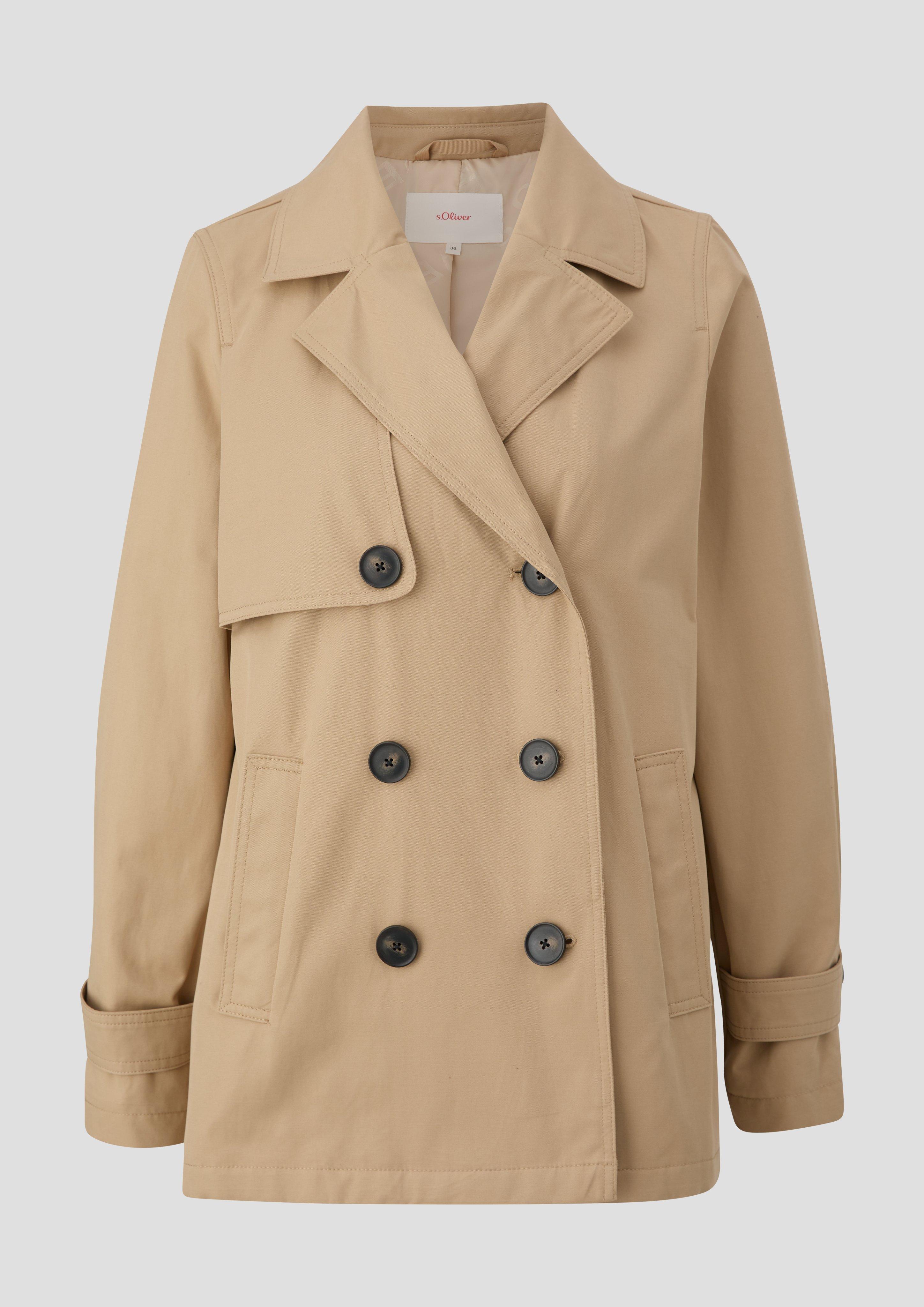 Canbanjacke aus Baumwollmix  2149067-8238