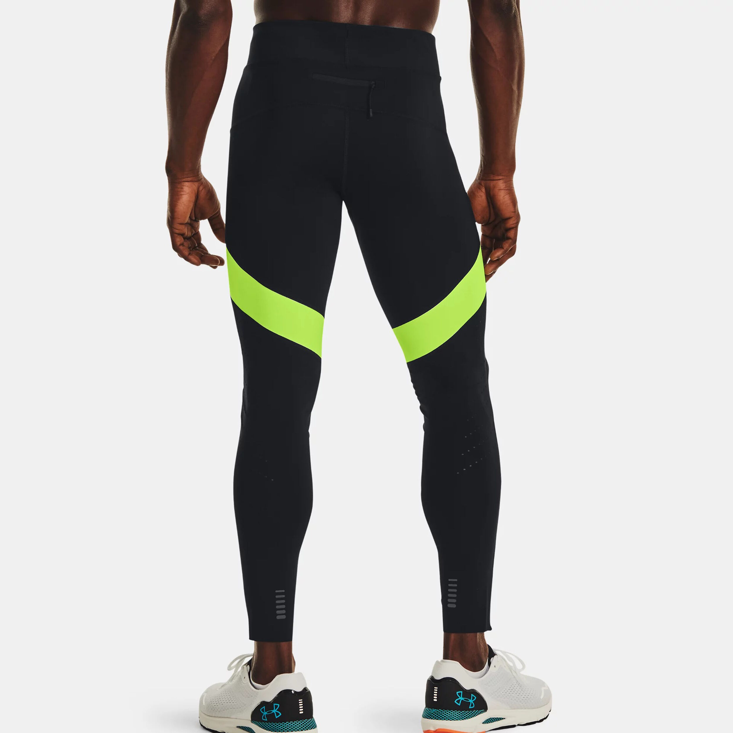 Speedpocket Tight Herren - Schwarz, Grün