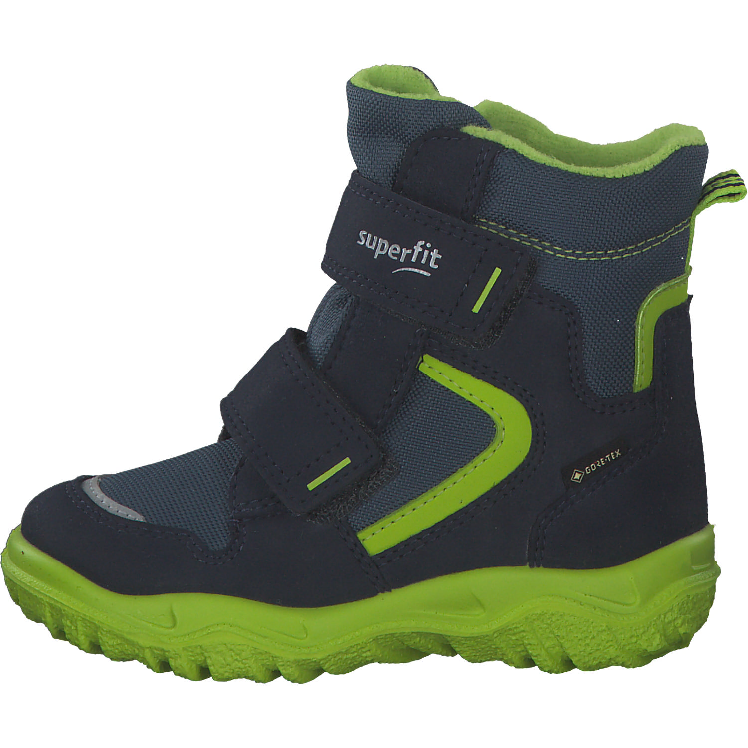 Superfit HUSKY 00047, Winterstiefel, Kinder, 22 BLAU/GRÜN