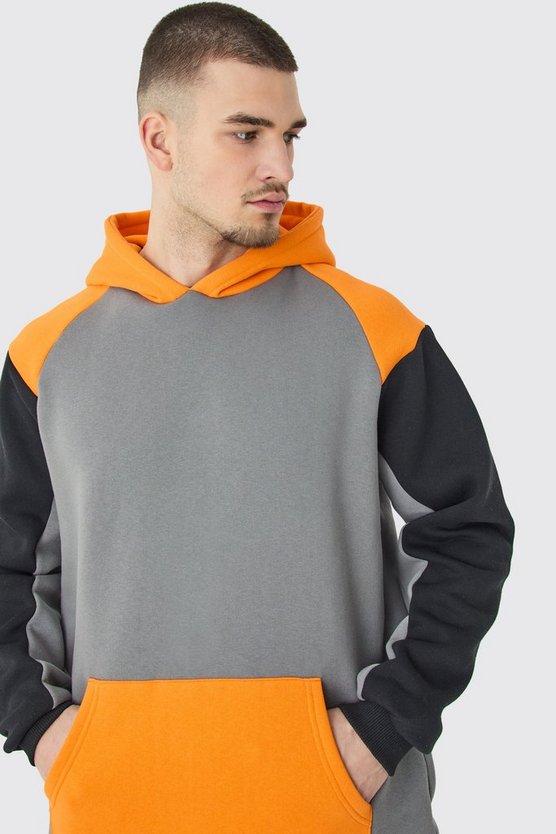 Tall Raglan Colorblock Hoodie