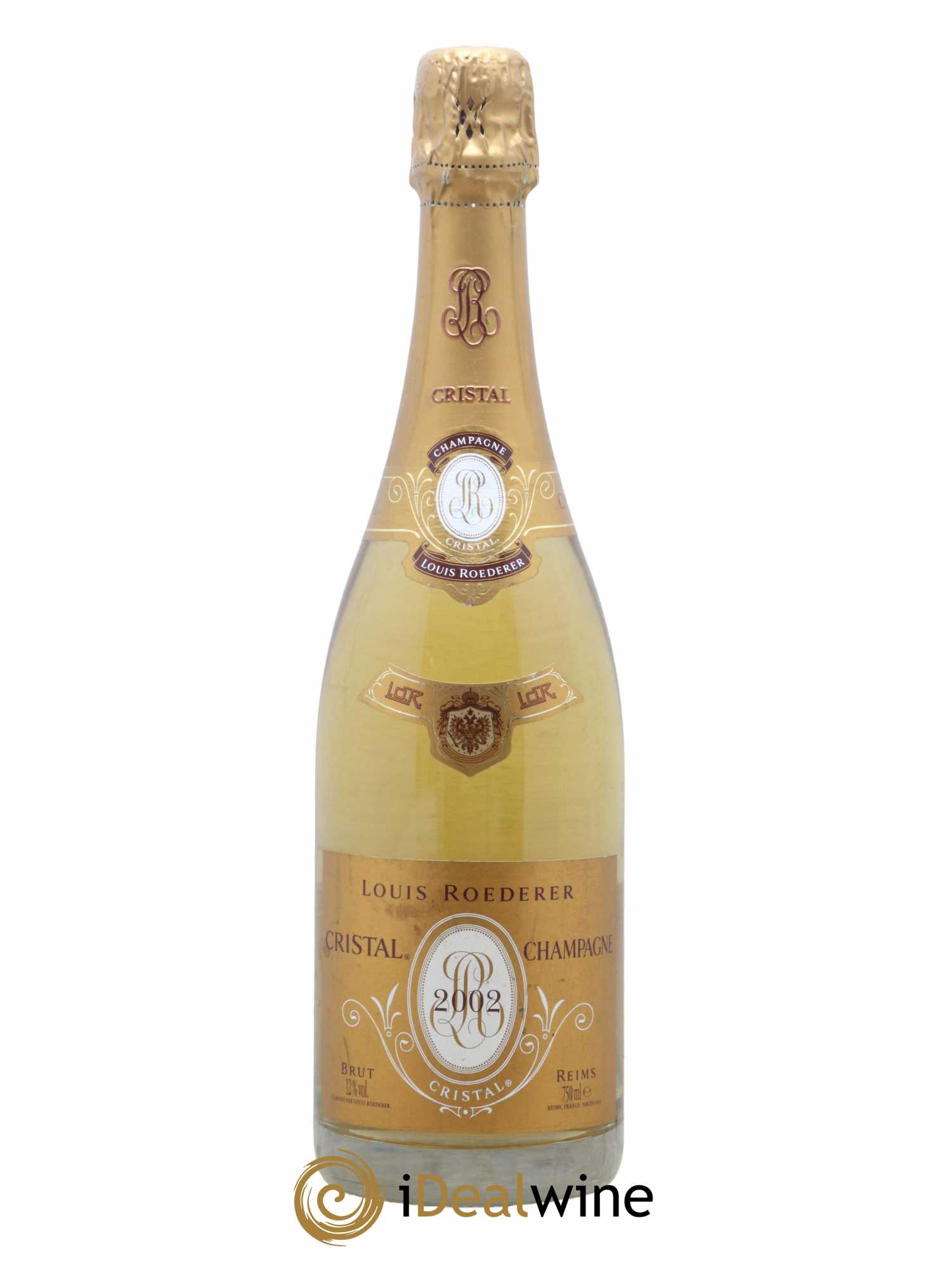 Cristal Louis Roederer  2002 - Lot de 1 Bouteille
