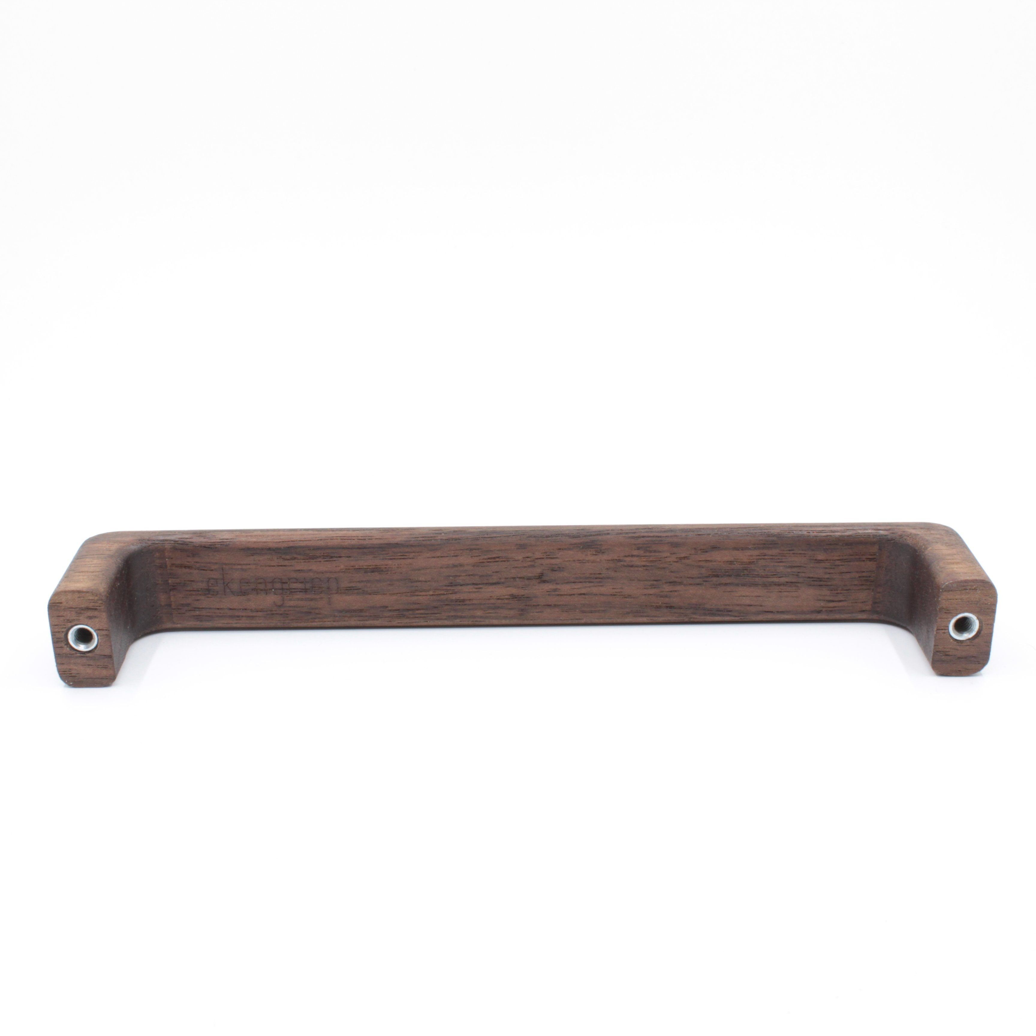 ekengriep Möbelgriff N453, Holz Möbelgriff aus Nussholz für Küche, IKEA Schrank, Schubladen usw.