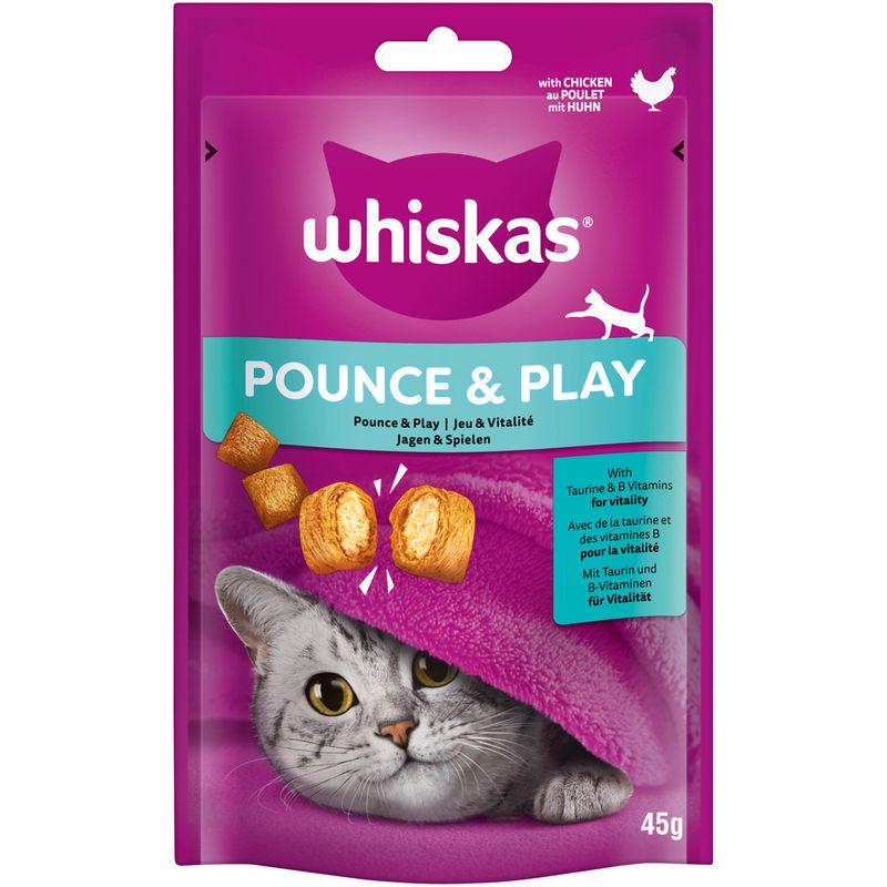 Whiskas Snacks Pounce & Play zu TOP-Preisen