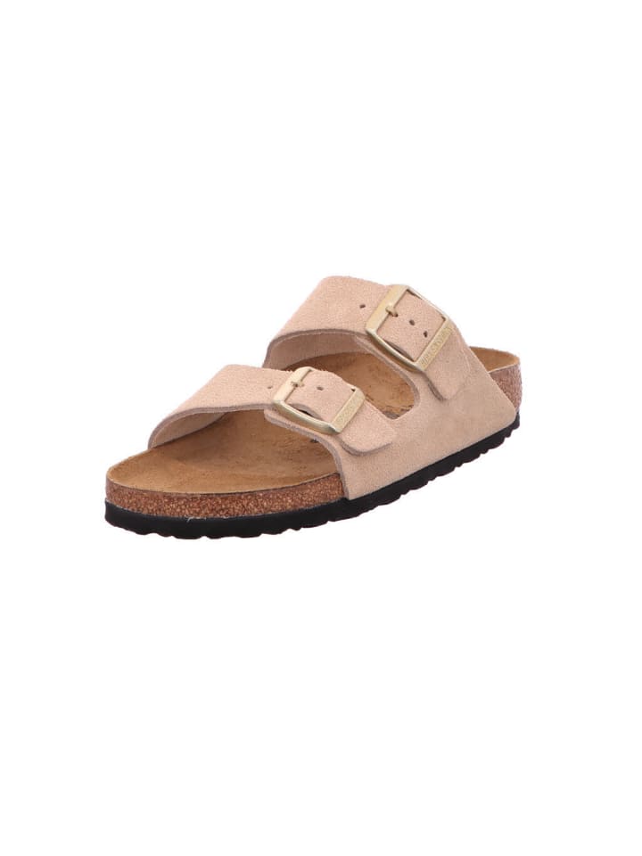 Birkenstock Pantolette in beige günstig kaufen