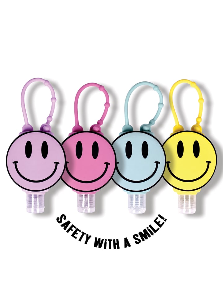 MySafely 4er Set Mini Händedesinfektionsgel To Go 