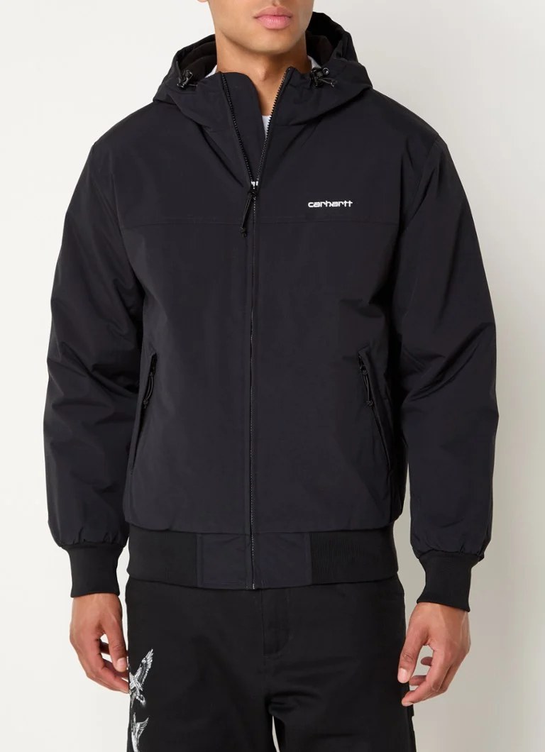 Carhartt WIP Sail windjack with hood and fleece lining