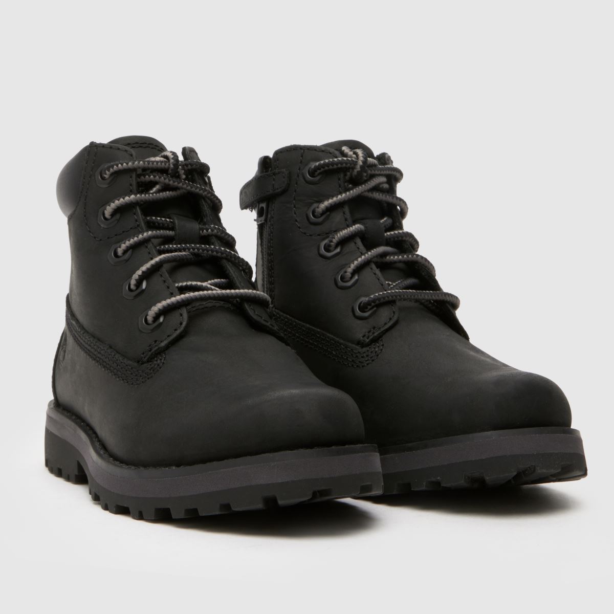 Timberland fekete courma gyerek junior csizma