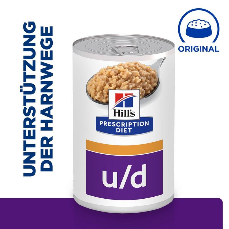 Hill's Prescription Diet u/d Urinary Care Hundefutter | bitiba %