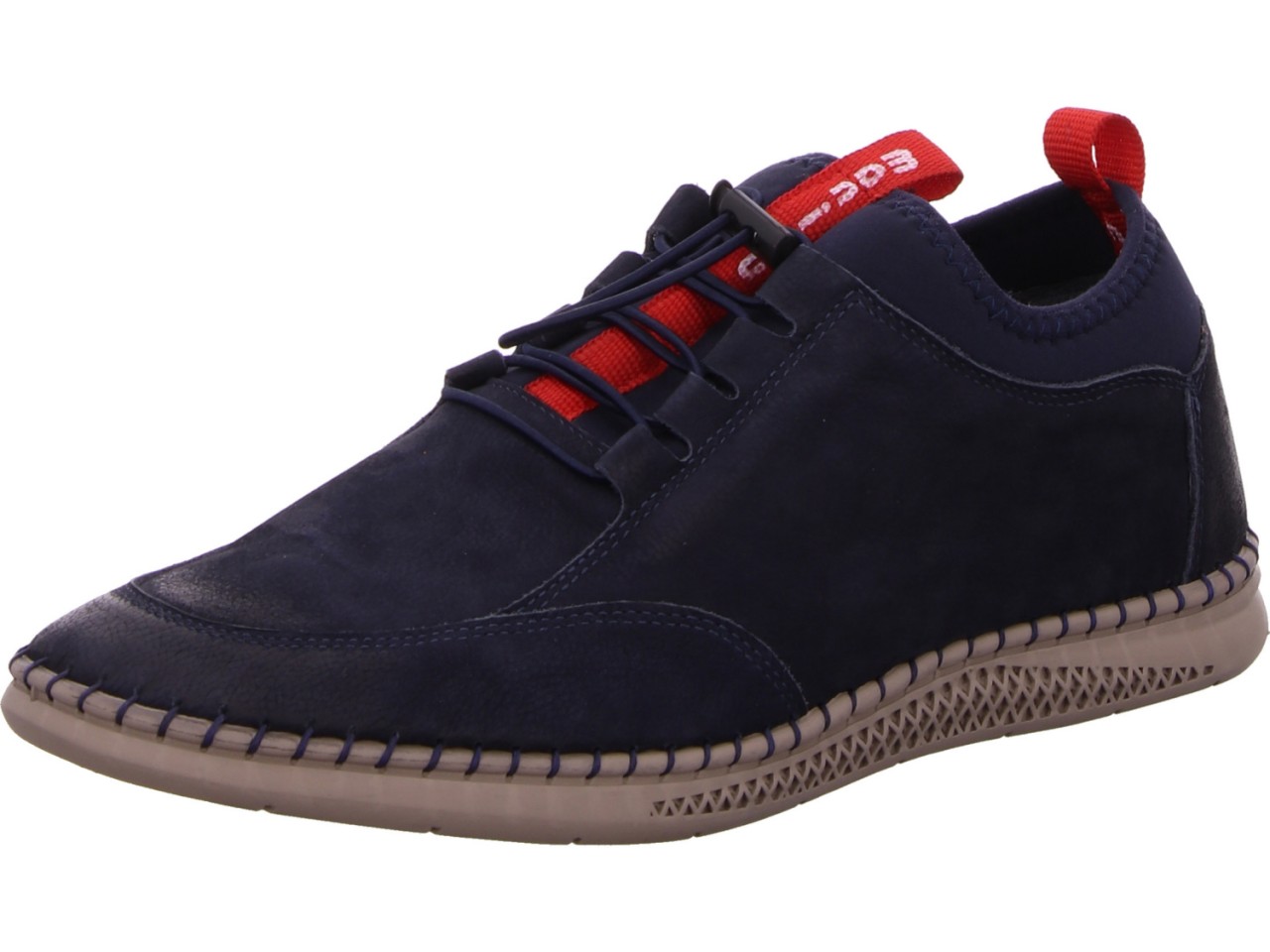 MANITU Komfort Slipper blau