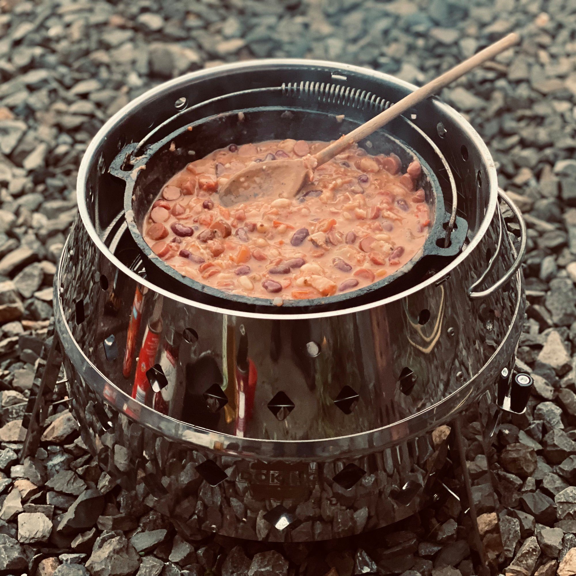 BBQ-Toro Feuerstelle Edelstahl Dutch Oven Grill 