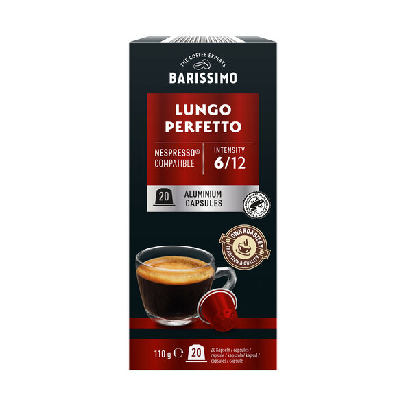Kaffeekapseln Lungo Perfetto, 6 x 110 g