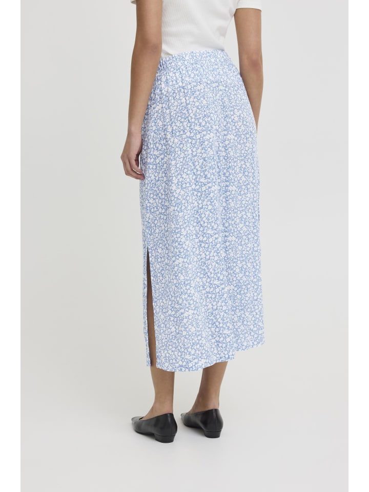 ICHI Midirock in Blau günstig kaufen