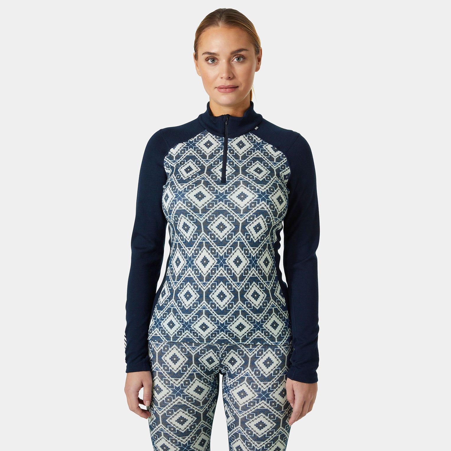 Women's LIFA® Merino Midweight 2-In-1 Graphic Half-Zip Base Layer