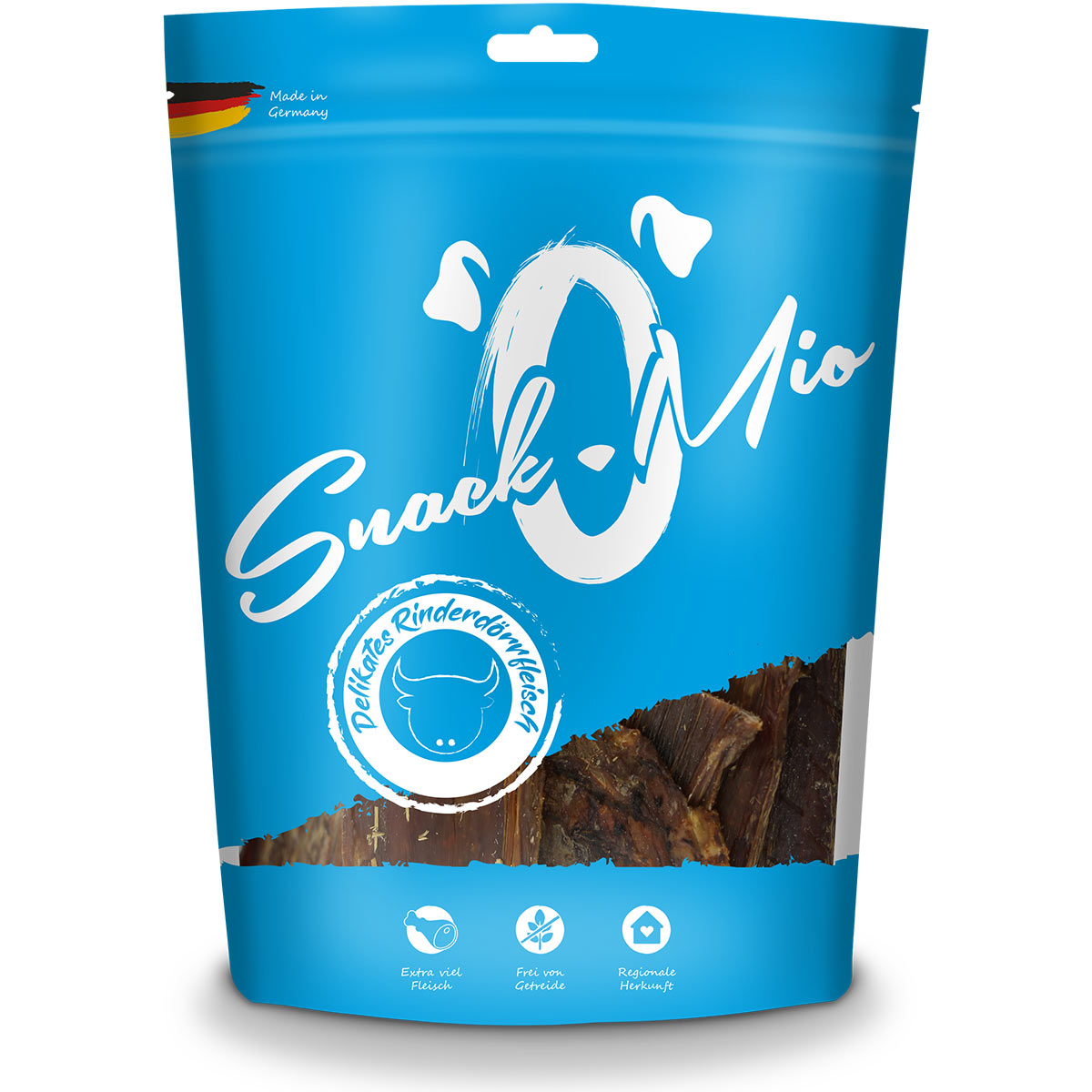 SnackOMio - delikates Rinderdörrfleisch 600g kaufen bei ZooRoyal