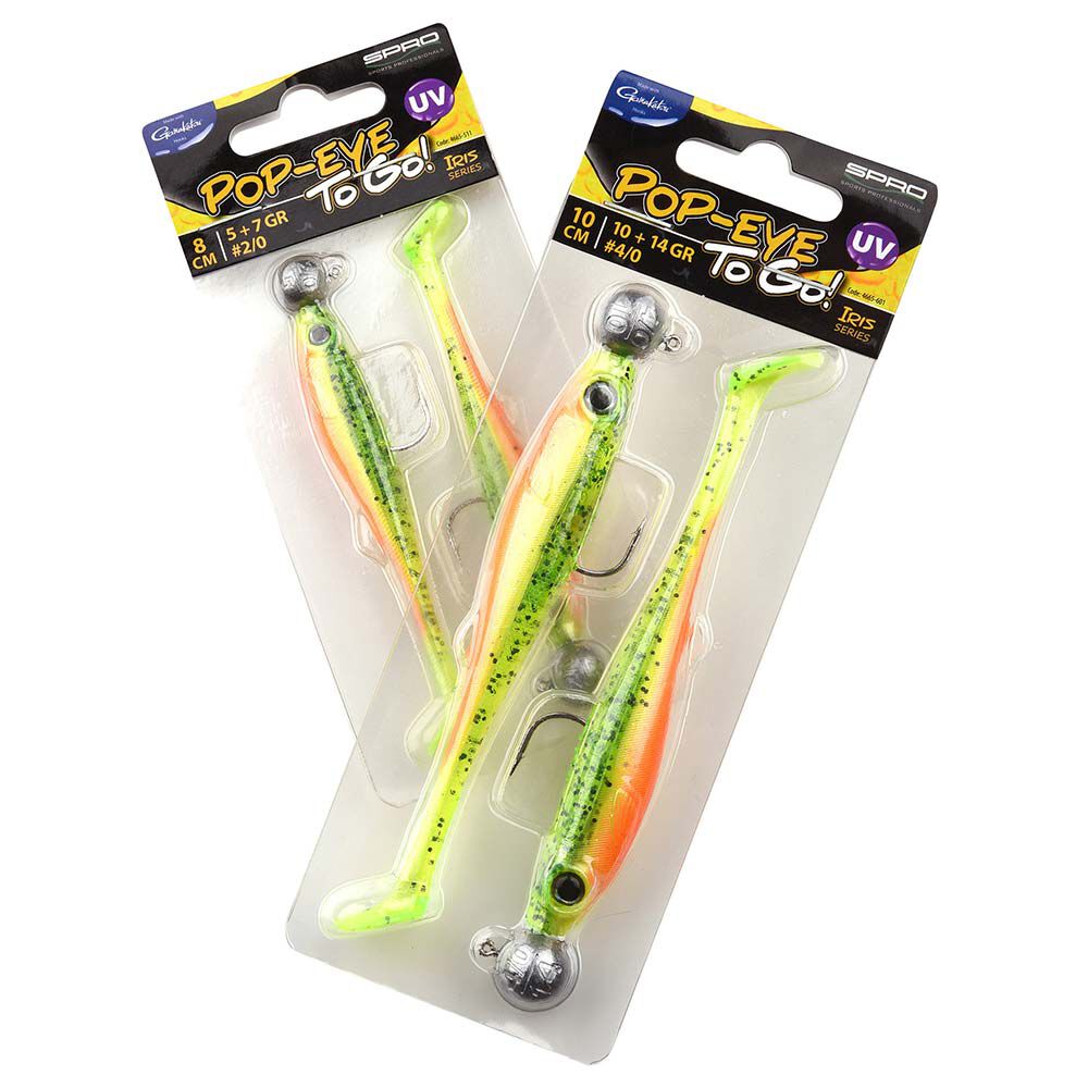 Мацалица Leurre Souple Shad Spro Iris Pop-Eye 10 цм, 10 г (x2)