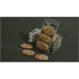 Badlands Bases, Oval 75mm Battle Ready (3)