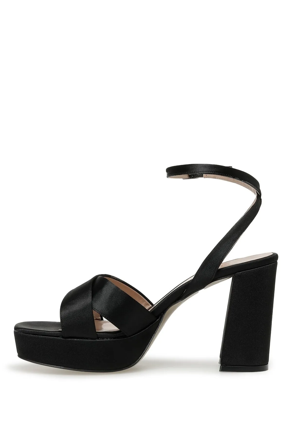 İnci  Sandalette - Schwarz - Blockabsatz