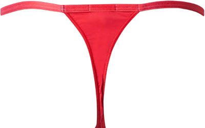 HOM, Stringtanga, Mikrofaser-Stretch, feuerrot