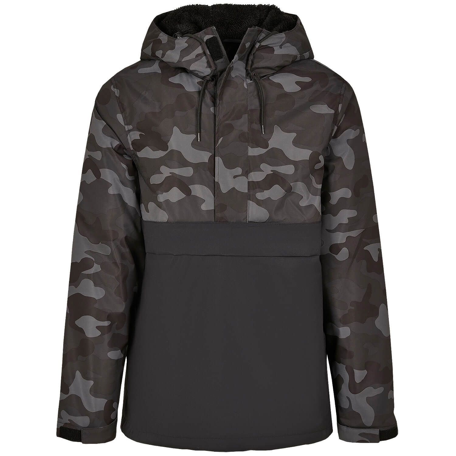 Camo Mix Pull Over Jacket