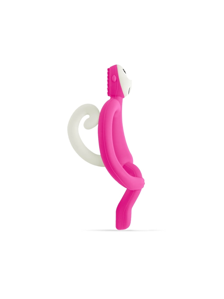 MATCHSTICK MONKEY Matchstick Monkey Beißring / Zahnungshilfe Affe Original rosa günstig kaufen onesize