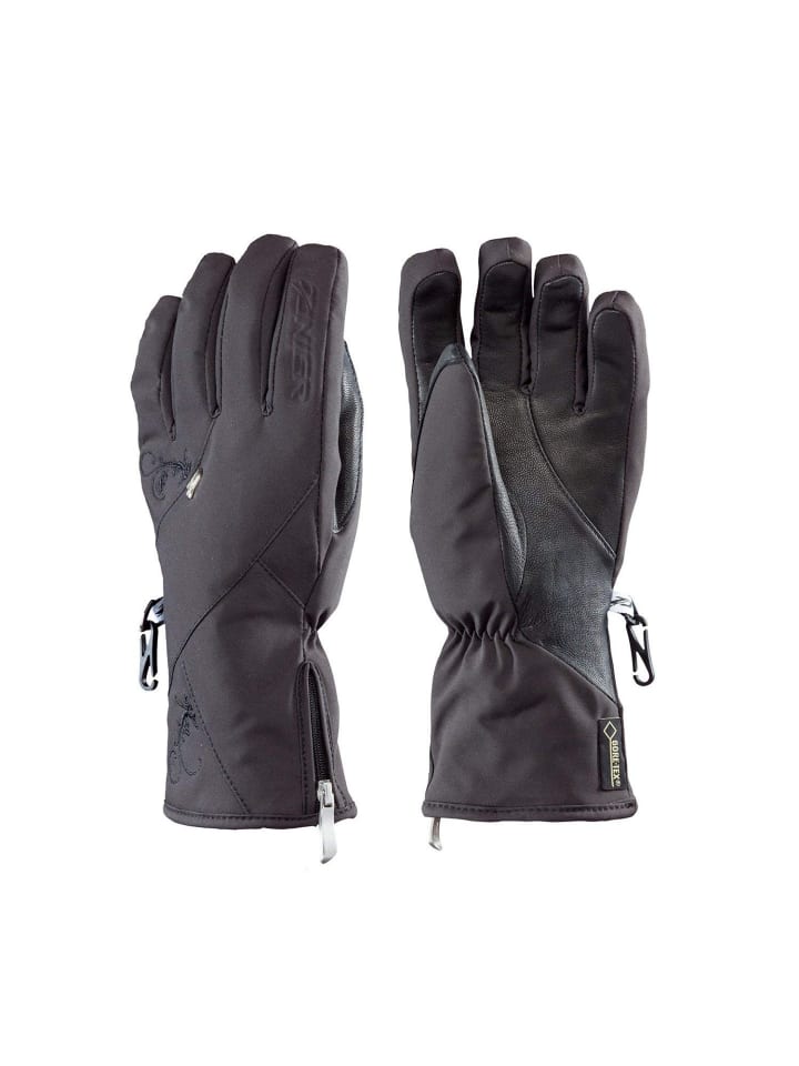 Zanier Handschuhe Aurach GTX Wasserdicht in Schwarz günstig kaufen