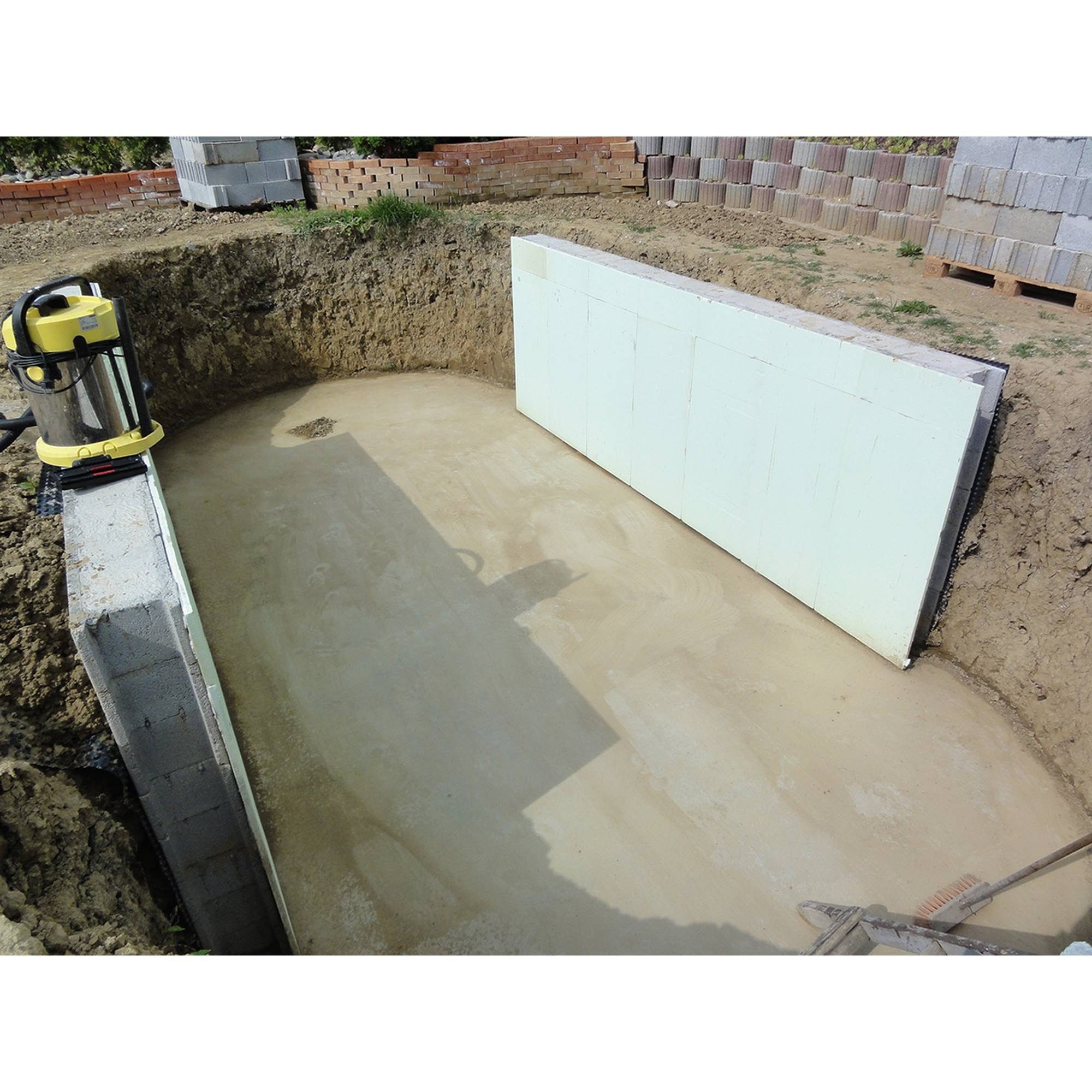Planet Pool Ovalpool Stahlwandpool oval Exklusiv 600x320x150 cm, Stahl (Einzelbecken), verzinkte Stahlwand