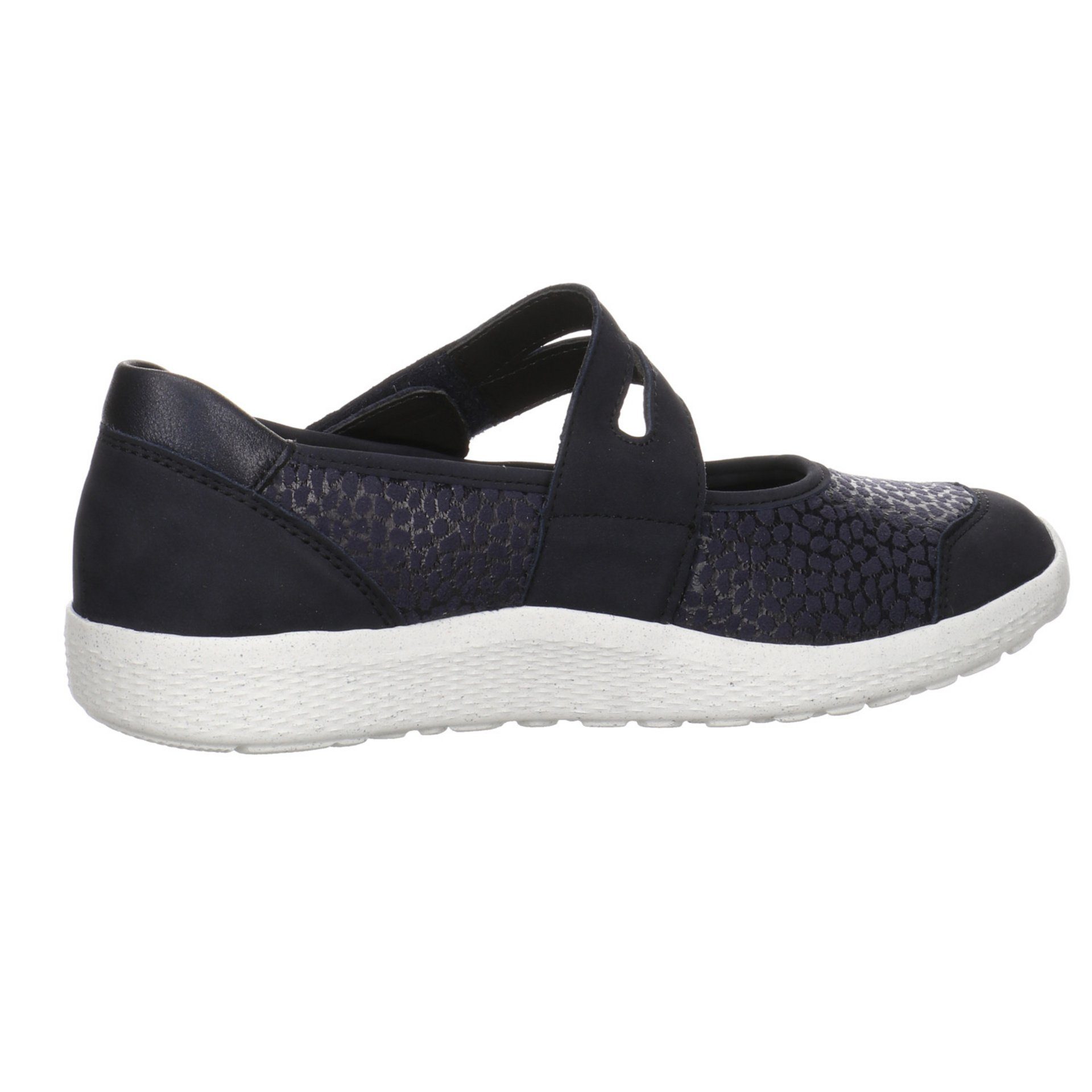 Waldläufer Damen Slipper Schuhe Ira Ballerina Slipper Leder-/Textilkombination
