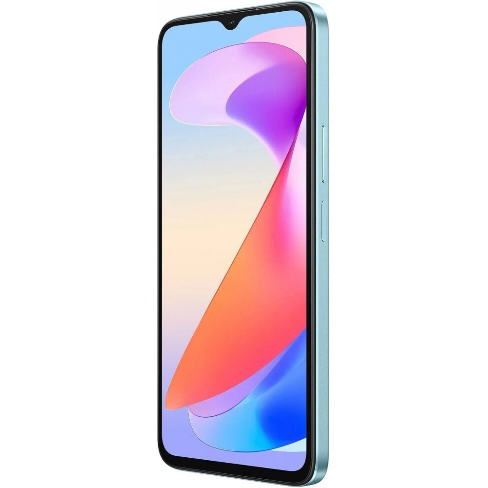 Honor X6a 128 GB / 4 GB - Smartphone - cyan lake Smartphone (6,5 Zoll, 128 GB Speicherplatz)