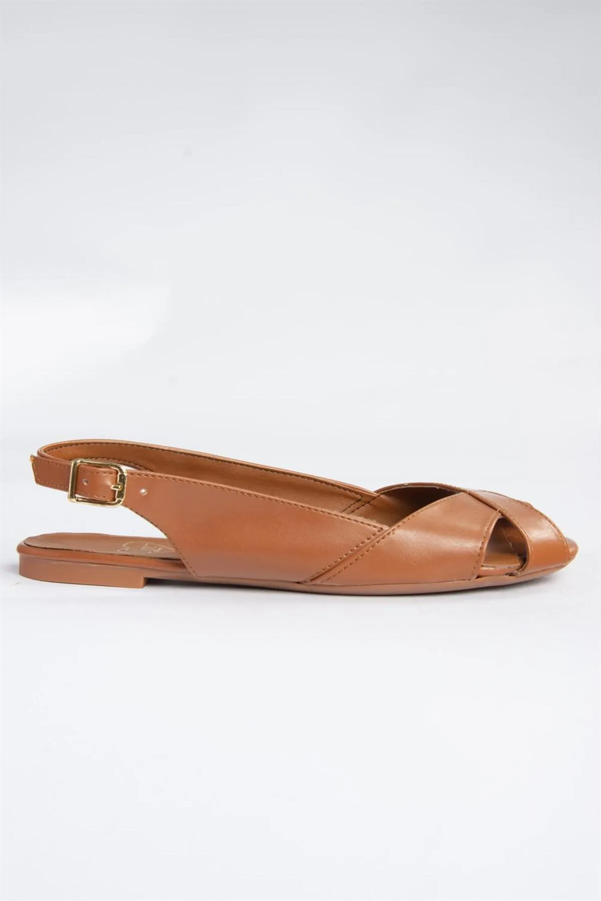 Fox Shoes  Hellbraune Damensandalen 9726106609
