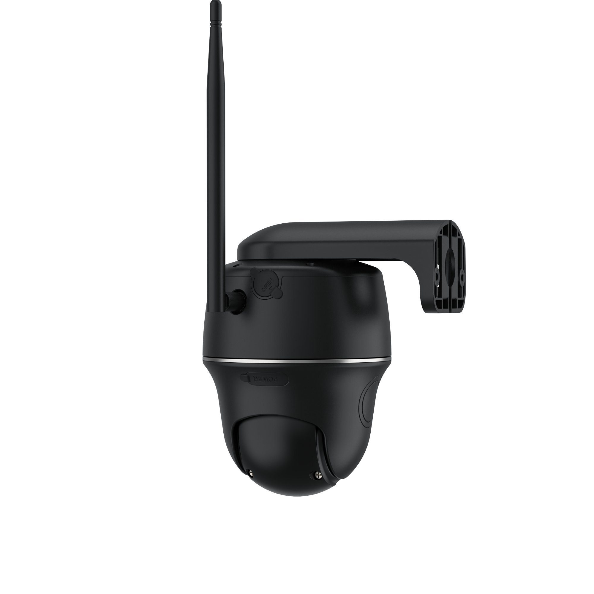 Reolink Argus PT Pro+SP 4MP PTZ Akku- oder solarbetriebene 2,4/5GHz WLAN IP Überwachungskamera (Außenbereich, PIR-Erkennung, IR-Nachtsicht, Could-Speicherung)