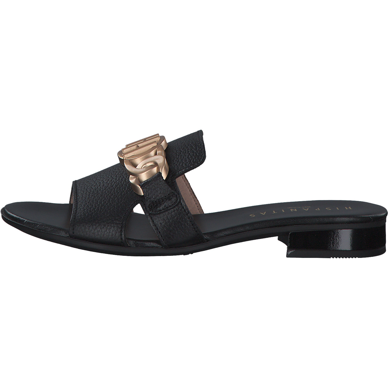 Hispanitas Schuhe Lena HV243268, Plateau-Pantoletten, Damen, Schwarz