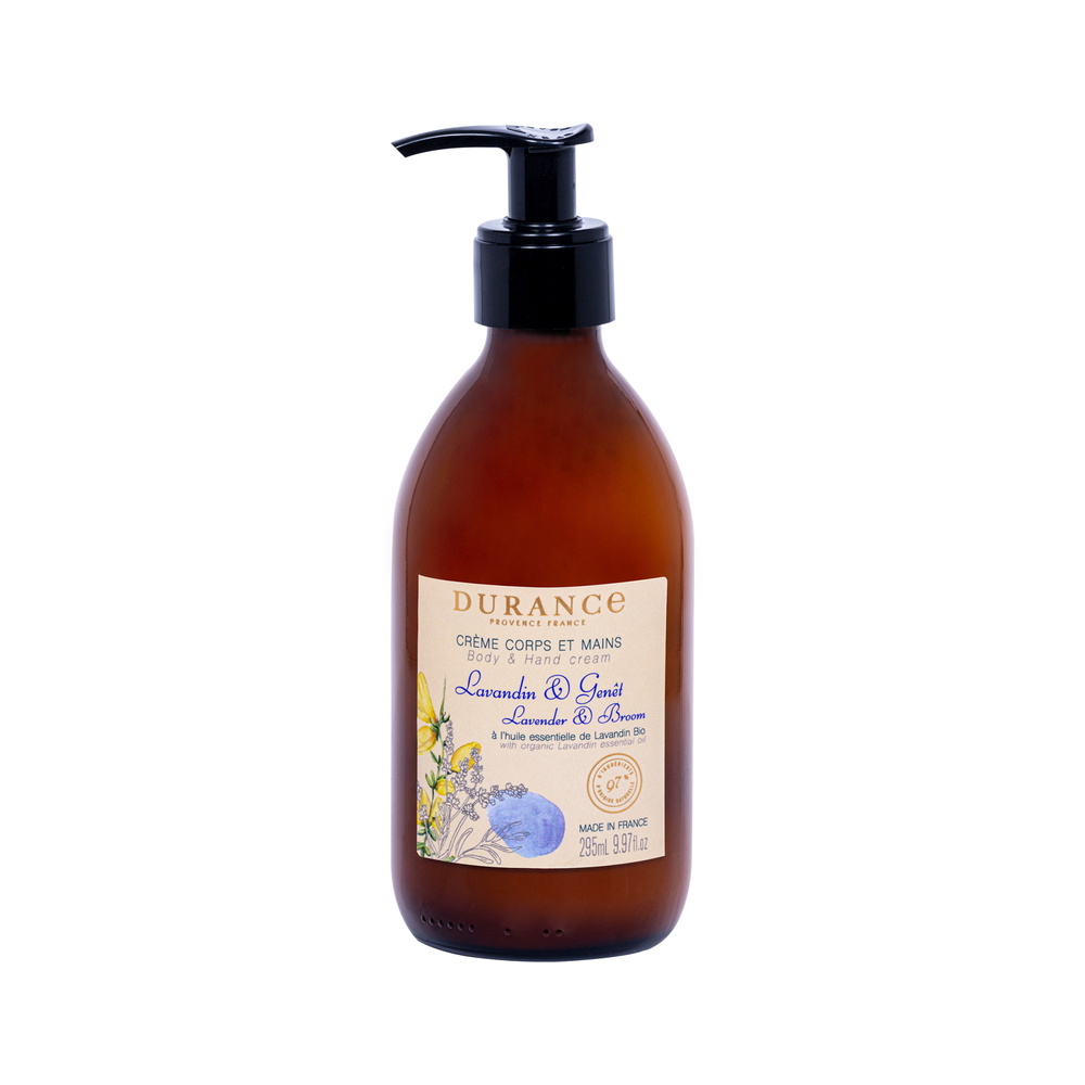 durance Lavandin Genêt Crème corps et mains 295ml