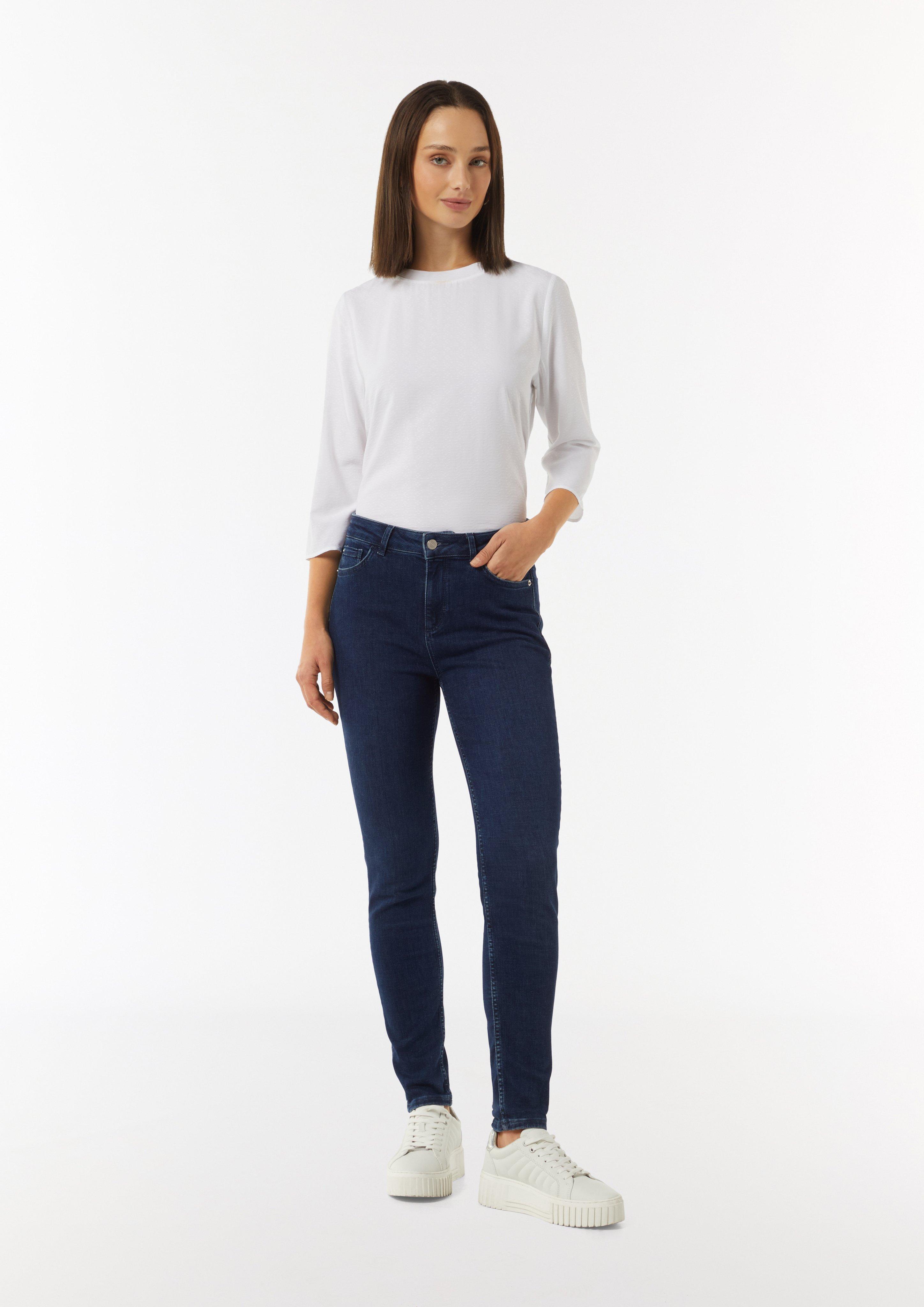 Superstretch-Jeans mit Skinny Leg - blau
