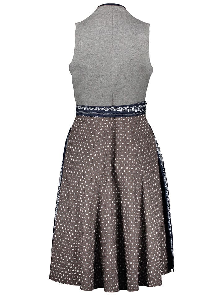 Almsach Dirndl in Grau günstig kaufen