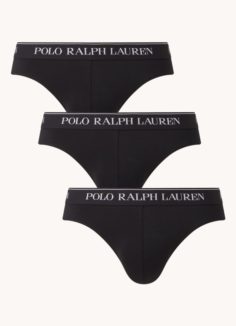 Ralph Lauren Cotton briefs in a 3-pack