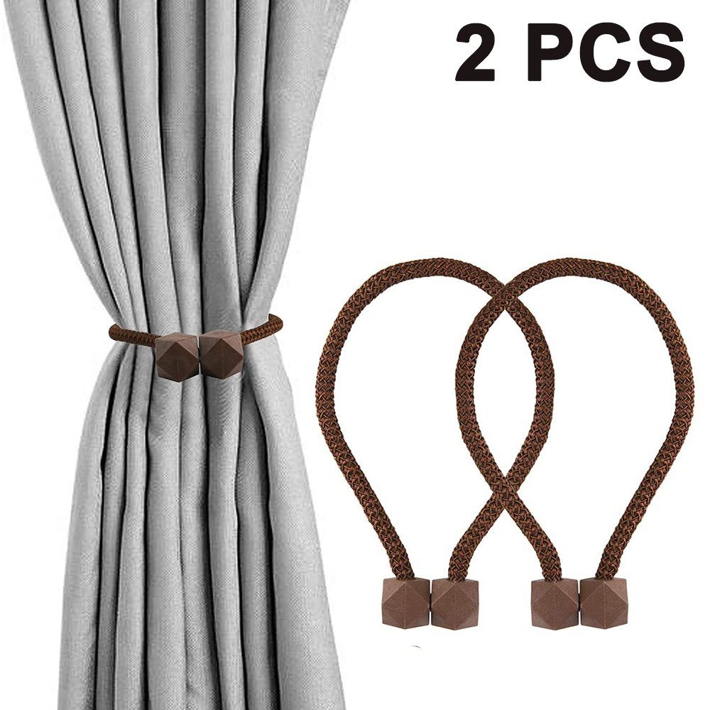 Dekoklammer Magnetisch, Gardinenhalter, Gardinenklammern, FeelGlad