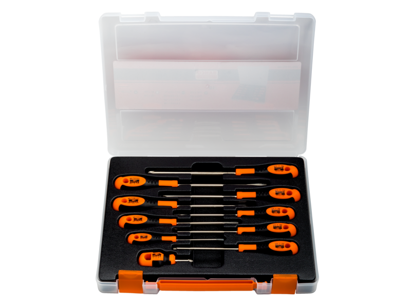 Juego de destornilladores Bahco 605-10-PC-AU, serie 600