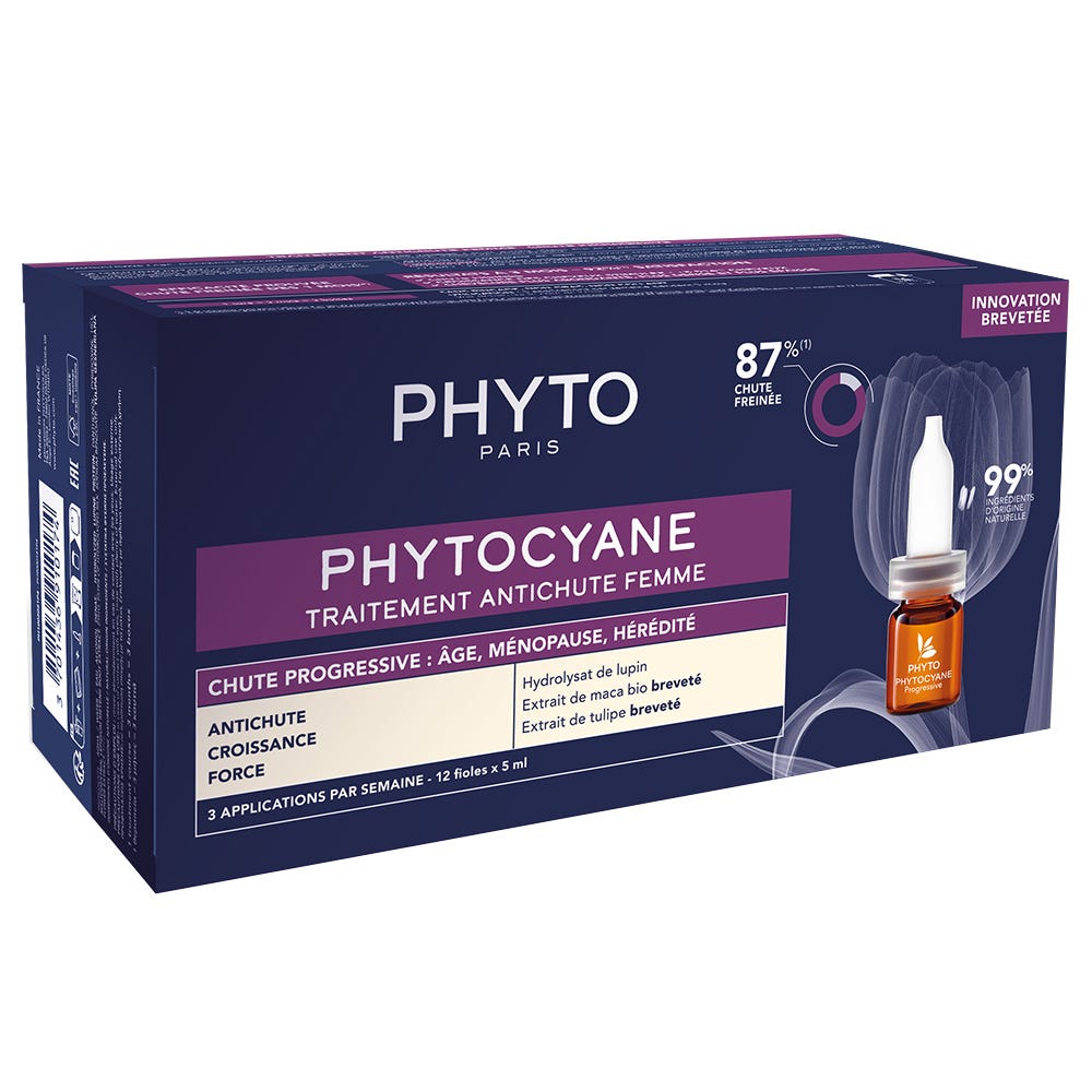 Phyto Phytocyane für Progessiver Haarausfall 12 x 5 ml