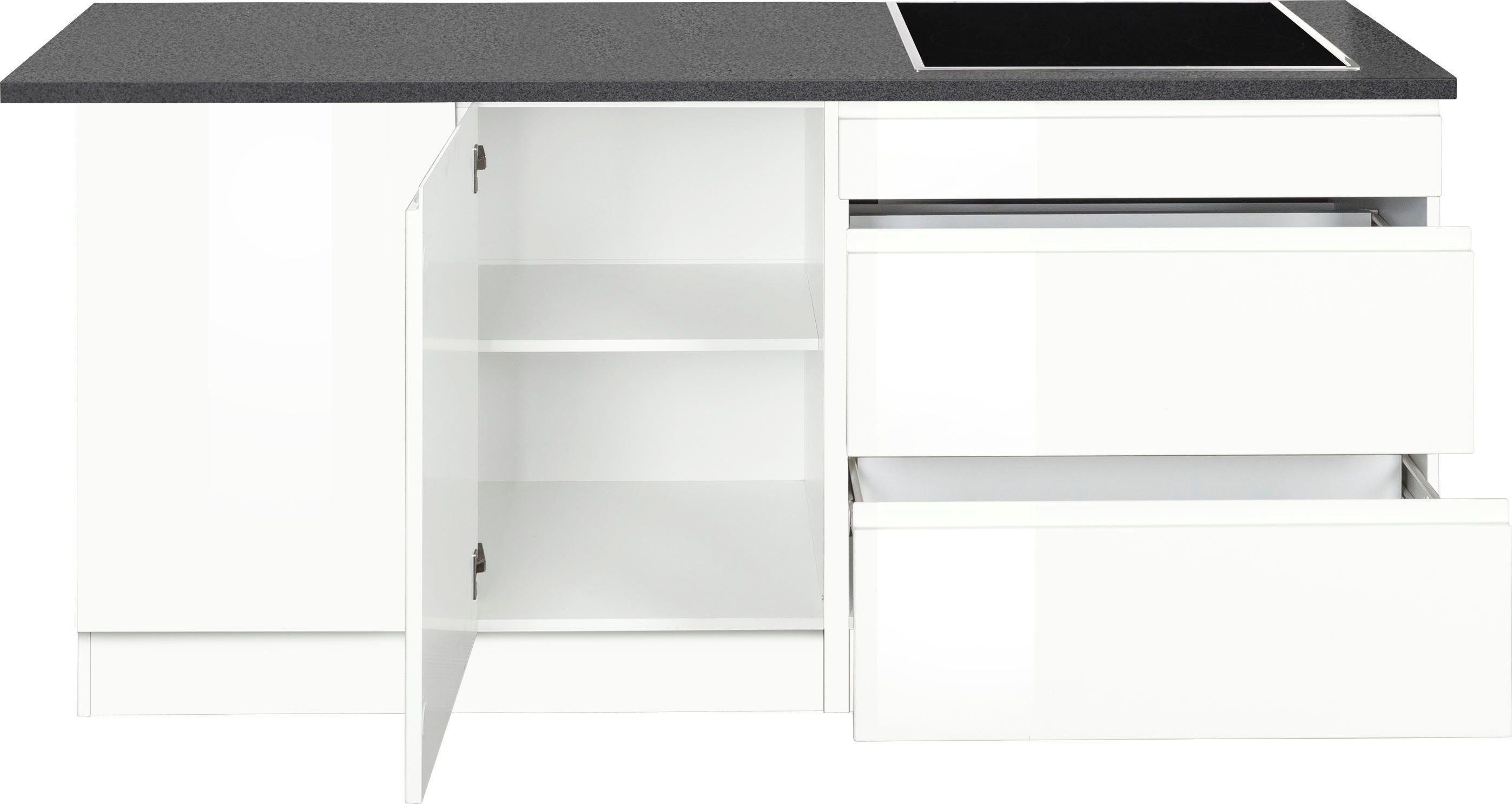 HELD MÖBEL Küche Virginia, Stellbreite 290/190 cm cm, wahlweise mit Induktion