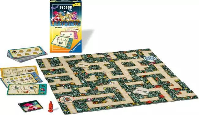 Escape the Labyrinth - Reisespiel ab 5 Jahren