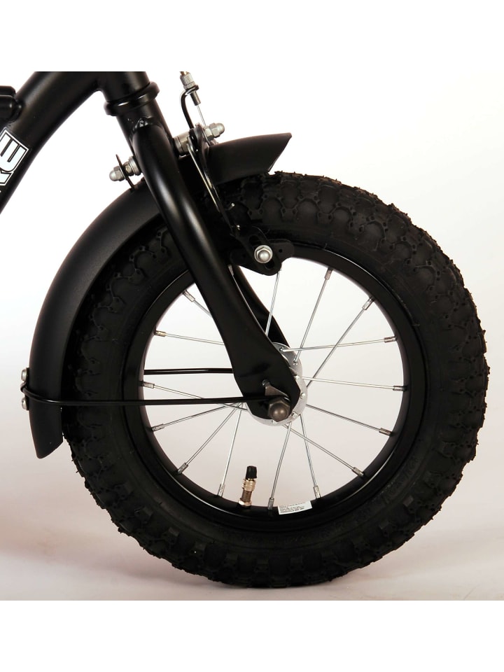 Volare Kinderfahrrad Black Cruiser für Jungen 12 Zoll Kinderrad in schwarz 3 Jahre günstig kaufen onesize