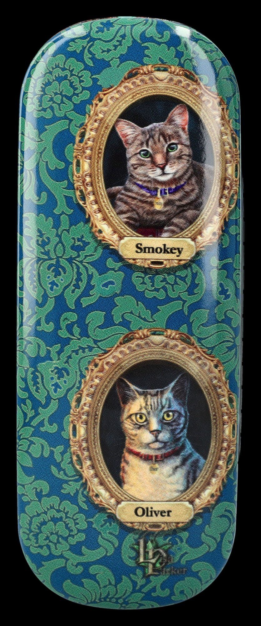 Figuren Shop GmbH Brillenetui Brillenetui Katze - Mad About Cats by Lisa Parker - Brillen-Hardcase
