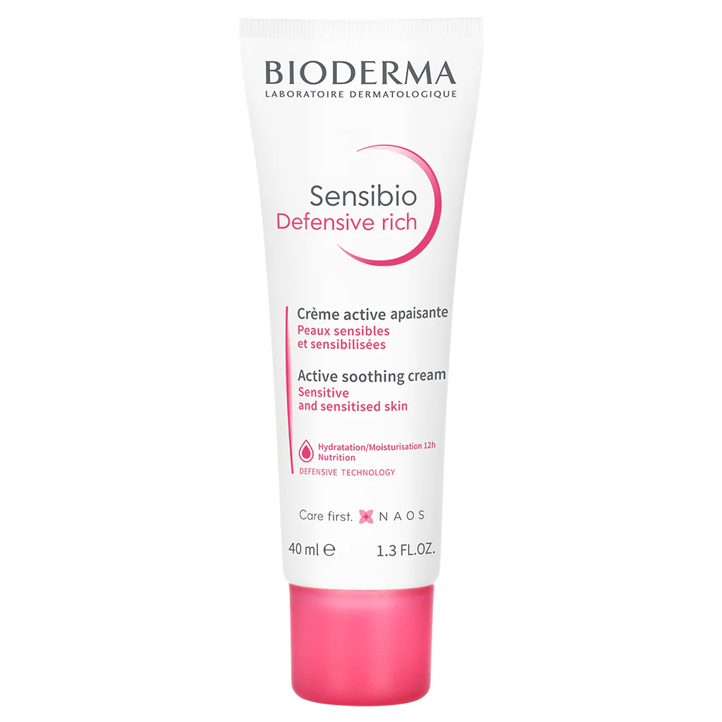 Sensibio Defensive Rich Soothing Active Cream – Bogata konsystencja – 24-godzinny kojący zabieg na twarz