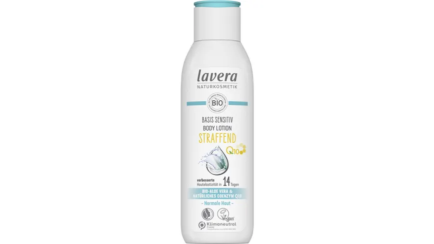 lavera BASIS SENSITIV Body Lotion Straffend 250 ml