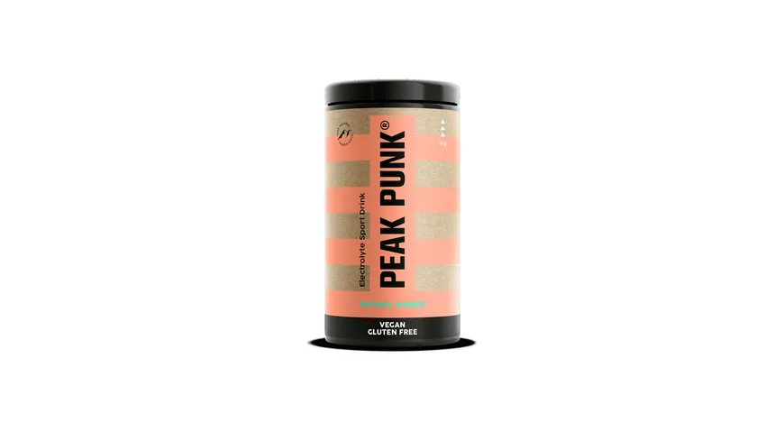 PEAK PUNK Natural Electrolyte Sport Drink Orange 1 kg