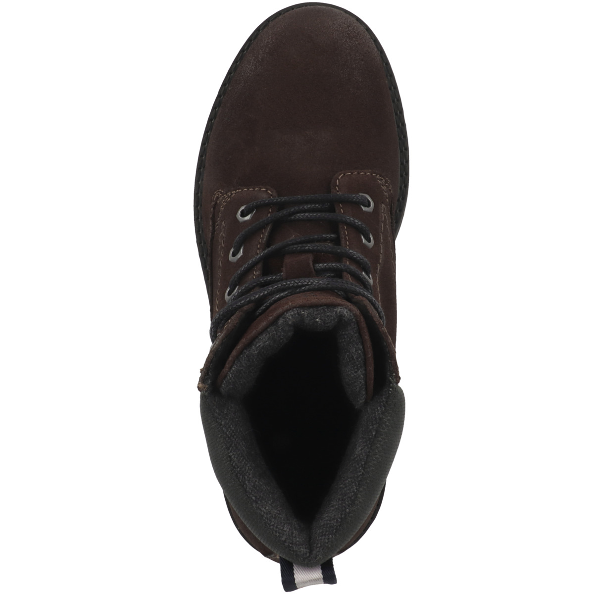 Tommy Hilfiger Tommy Jeans Bran Short Lace Up Nylon Collar Schnürboots braun