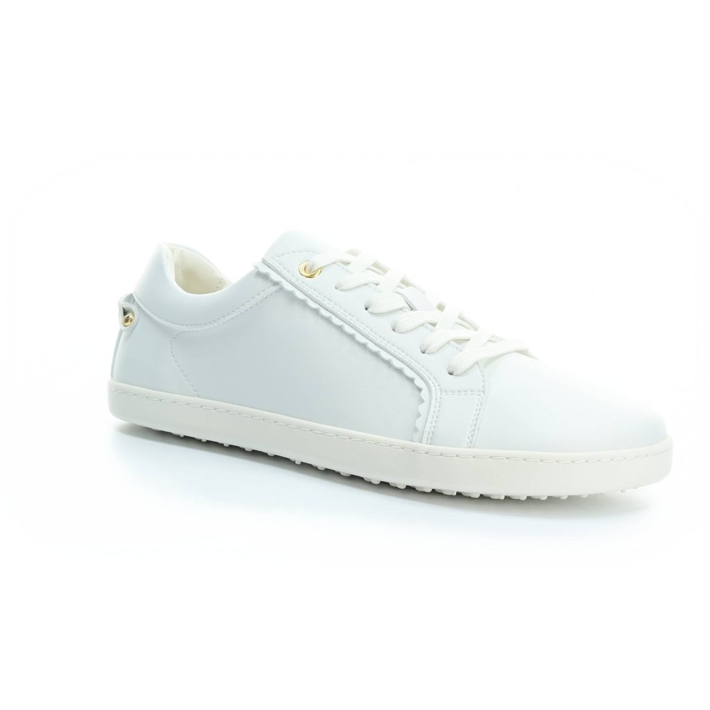 Shapen Feelin Chic White Vegan Barfuß-Halbschuhe